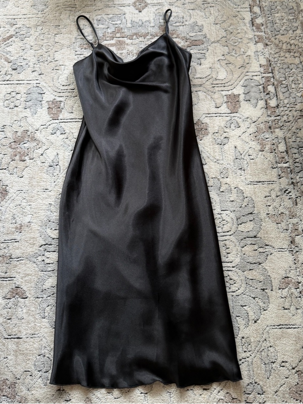 Bebe Cowl Neck Dress, Medium